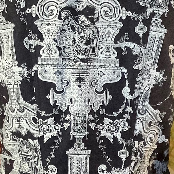 One of a kind Art to Wear Blazer Jacket Navy XS - Picture 4 of 12